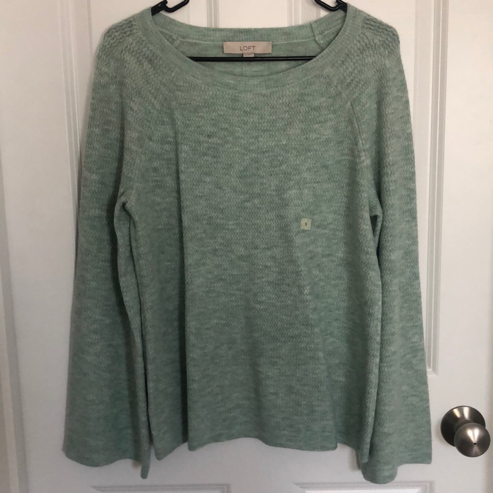 Super Soft Teal Bellsleeve Sweater